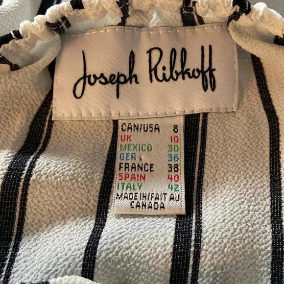 Joseph Ribkoff  | On or Off the Shoulder Top - Picture 6 of 6